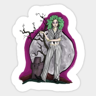 BeetleJuice Sticker